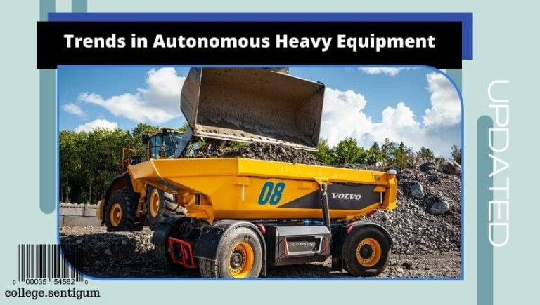 Trends in Autonomous Heavy Equipment